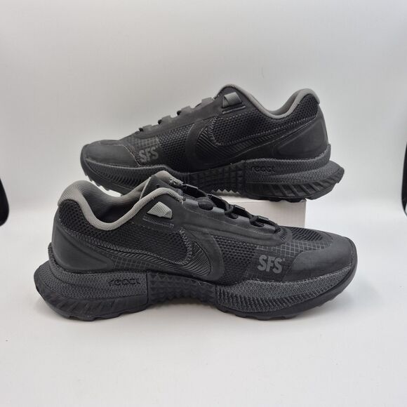 Nike React SFB Carbon Low Triple Black Military Tactical Shoes CZ7399-001  M 7.5 - Picture 2 of 7